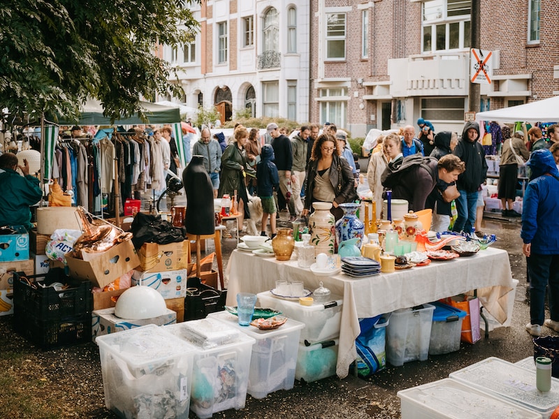 Rommelmarkt Miljoenenkwartier Gent
