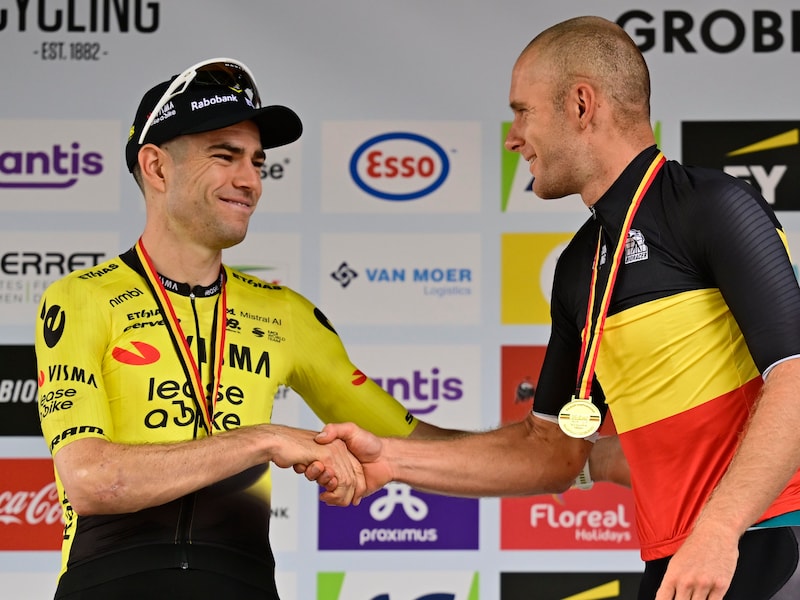 Geen tiende tricolore voor Wout van Aert op BK gravel, jeugdvriend Daan Soete gaat hem vooraf: “Ik denk dat het zo goed afgelopen is”