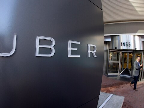 Het hoofdkwartier van Uber in San Francisco (2014)