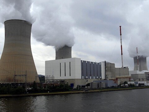 Kerncentrale in Tihange.