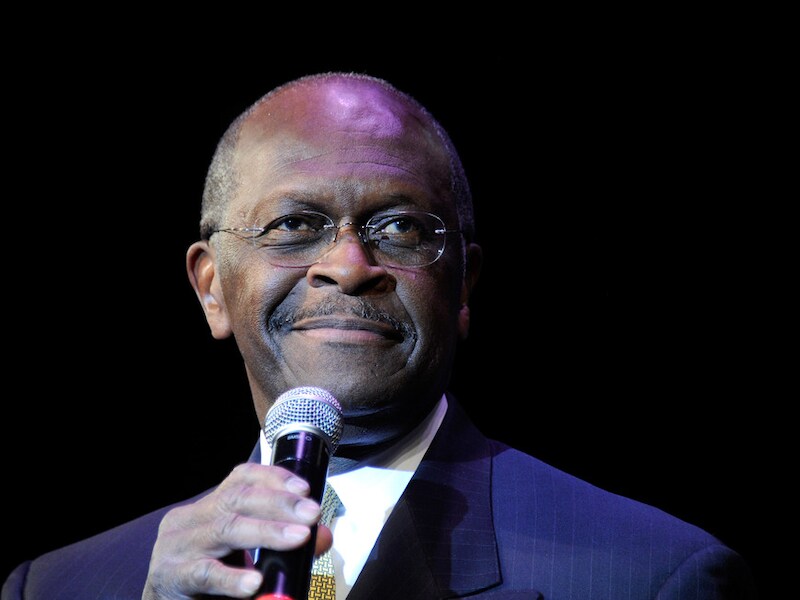 Herman Cain beweert dat God hem gezegd heeft om zich kandidaat te stellen voor de presidentsverkiezingen.