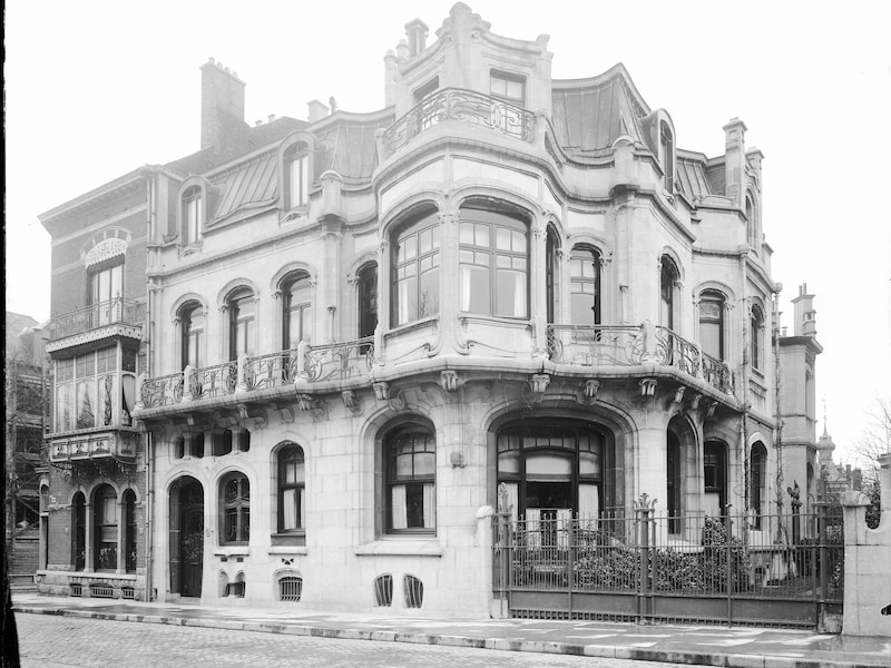 Hôtel Aubecq vroeger