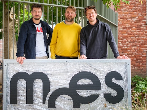 Tom, Cedric en Giel van Moes