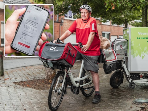 Binnenkort zal je altijd een berichtje krijgen met welke postbode van Bpost je pakketje zal afleveren. In dit geval is dat Erik. 