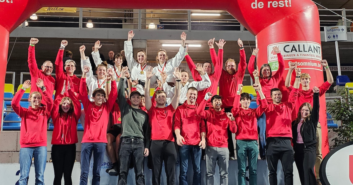 Damesteam Judoschool Merelbeke is kampioen Callant Cup | Regio | HLN.be