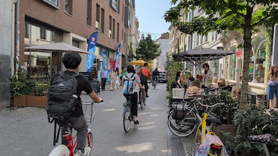 Stepper (47) overleden na botsing met voetganger in binnenstad van Antwerpen