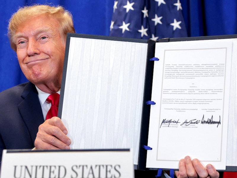 Op 22 september tekende Trump een veiligheidsakkoord met Groenland en Denemarken om de Amerikaanse militaire aanwezigheid op Groenland te vergroten en tegelijkertijd die van geopolitieke tegenstanders te beperken.