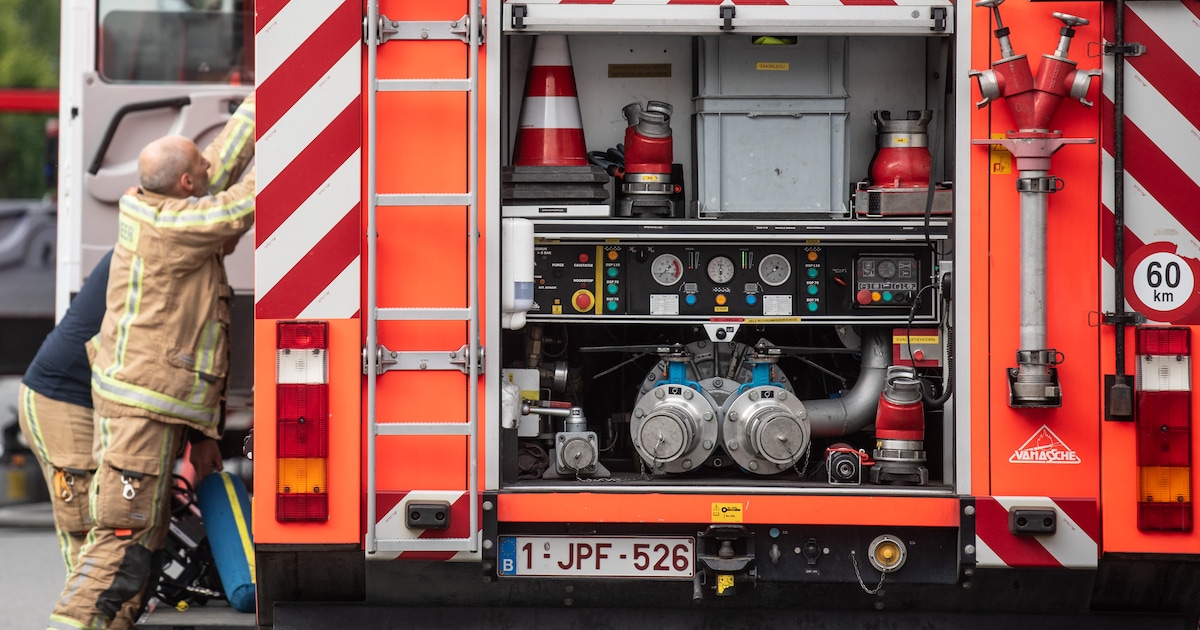 Brand vernielt korenveld en weide vlak bij Brakelbos