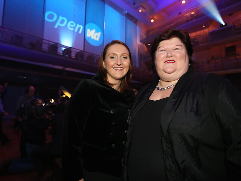 Gwendolyn Rutten en Maggie De Block.