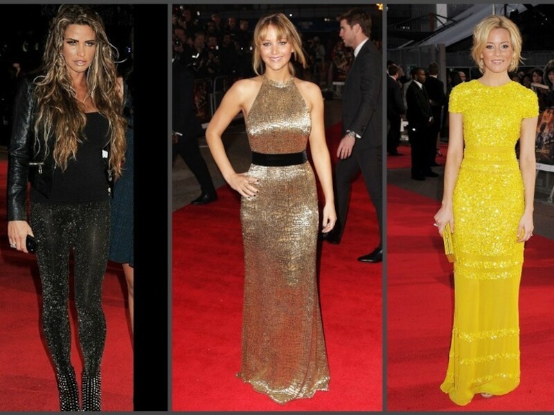 Katie Price, Jennifer Lawrence en Elizabeth Banks