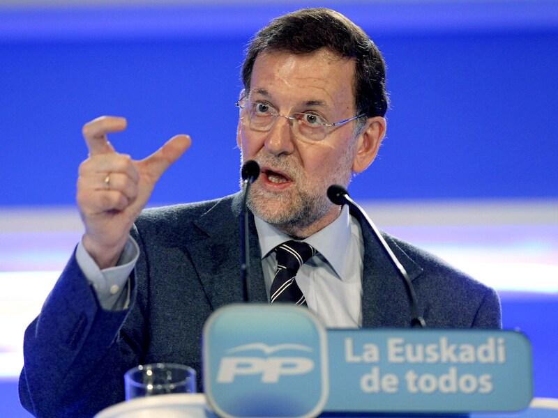 Mariano Rajoy, de premier van Spanje