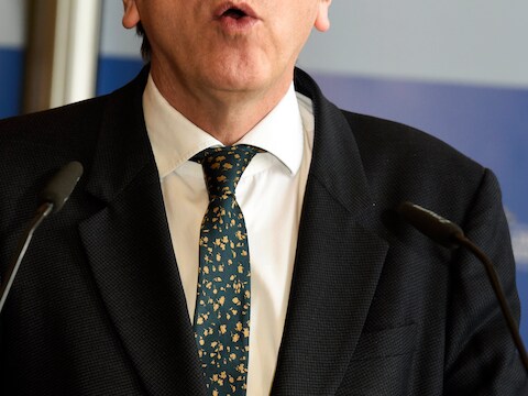 Liberaal fractieleider Guy Verhofstadt was niet mals voor Brexit-voortrekker Nigel Farage.