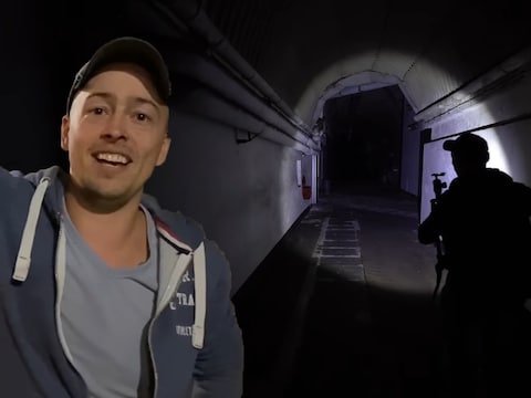 Bob Thissen op beelden uit zijn video.