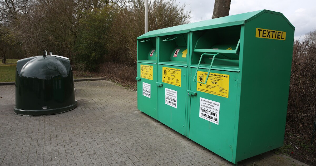 Gedaan met wildgroei aan textielcontainers: Evergem komt met strengere ...