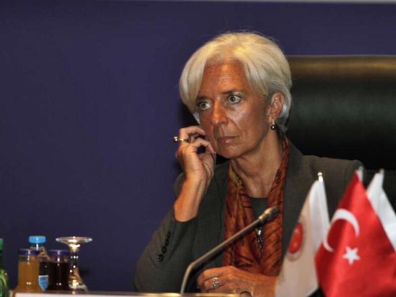 IMF-topvrouw Christine Lagarde.