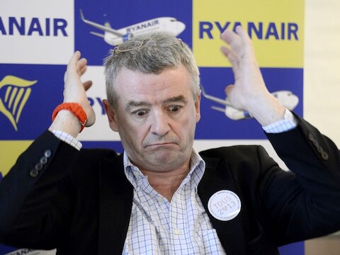 Michael O'Leary doet de uitlatingen van de vier Ryanair-piloten af als "leugens".