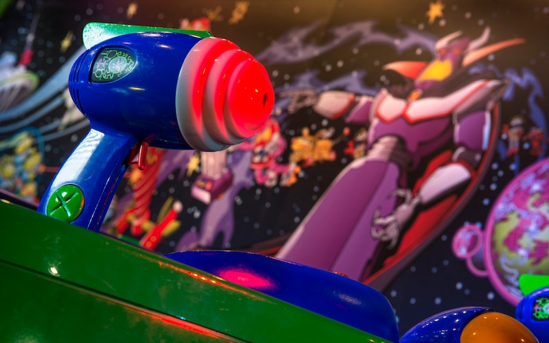 Atracción 'Buzz Lightyear Laser Blast' en Disneyland París 