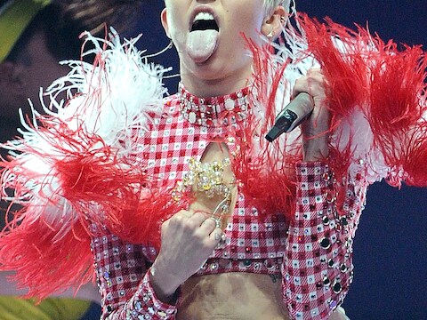 Zangeres Miley Cyrus