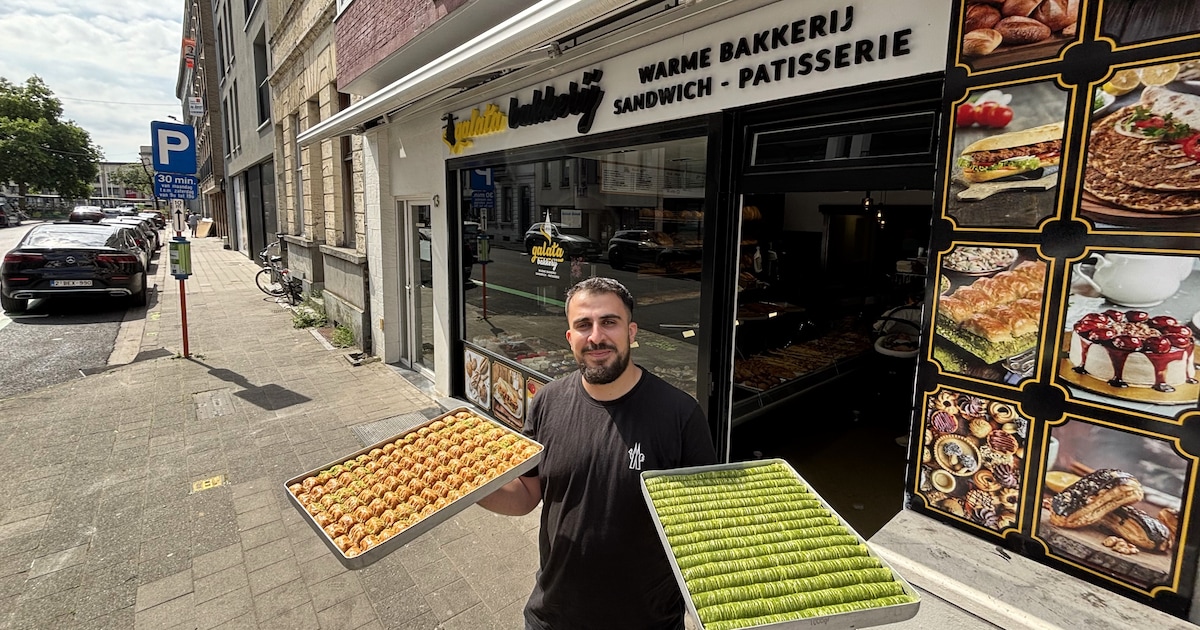 Mustafa zet Turkse specialiteiten in de kijker in bakkerij Galata in Kortrijk
