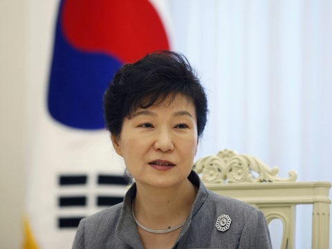 De Zuid-Koreaanse president Park Geun-hye