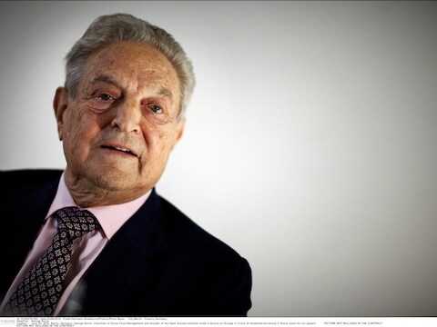 De Amerikaanse miljardair George Soros.
