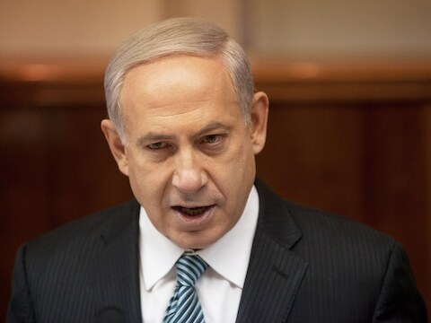 De Israëlische premier Benjamin Netanyahu