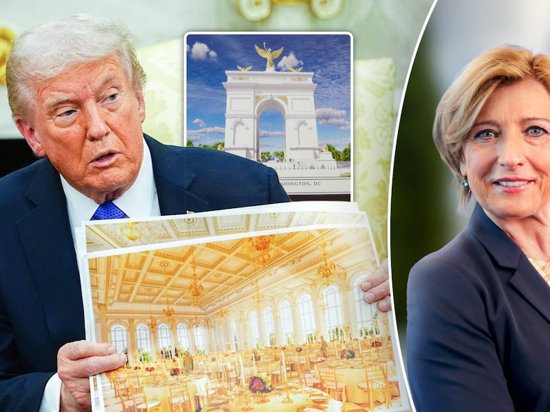 President Trump droomt onder meer van zijn eigen balzaal, en hij is het gewoon om zijn zin te krijgen.