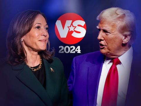 Kamala Harris en Donald Trump, de presidentskandidaten voor de verkiezingen van 2024.