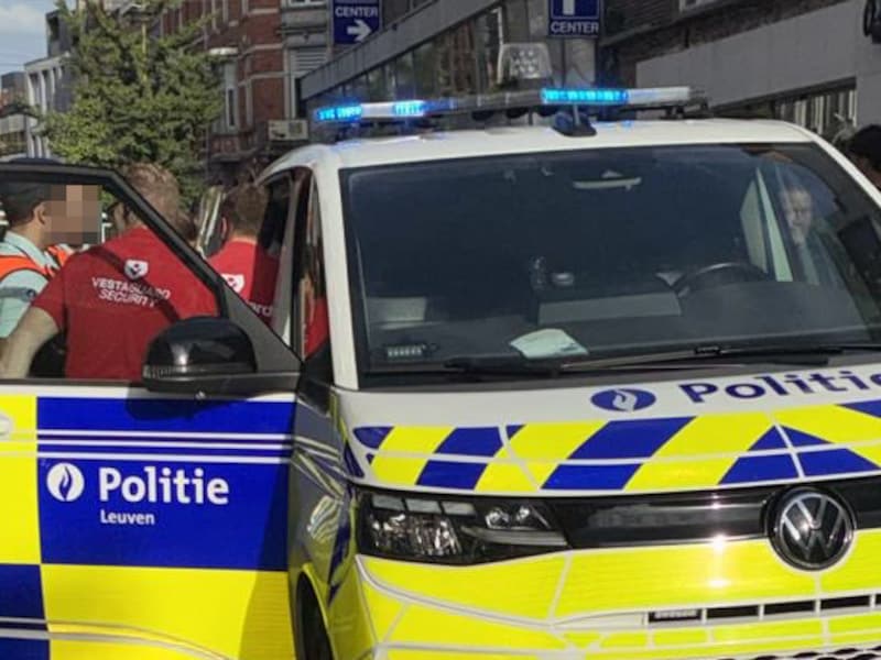 De man meldde zich later bij de politie. 
