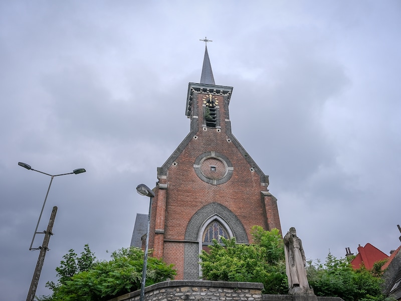 De kerk van Borcht, een gehucht in Grimbergen (illustratiebeeld).