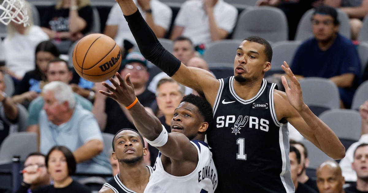 Wembanyama brengt San Antonio opnieuw op voorsprong tegen Minnesota