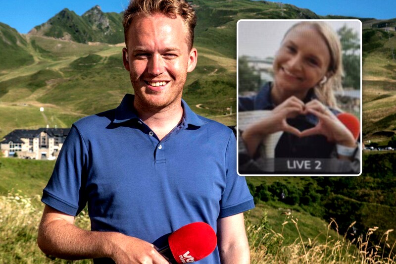 VTM NIEUWS-journalist Maxim Goethals debuteert in de Tour (en krijgt ...