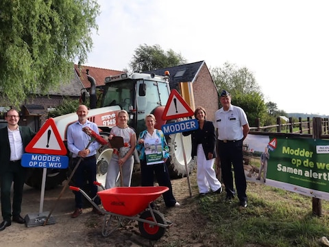 De campagne werd voorgesteld in Zwalm.