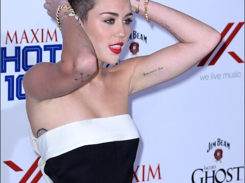 Miley Cyrus.