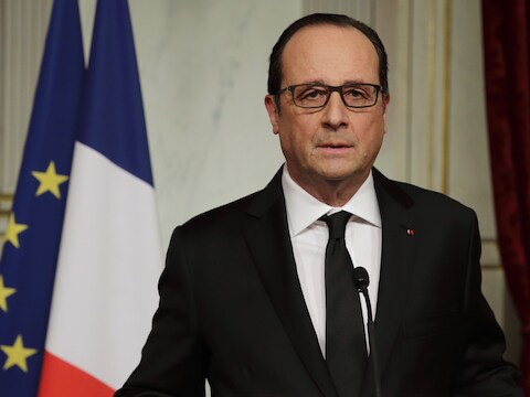 Franse president François Hollande