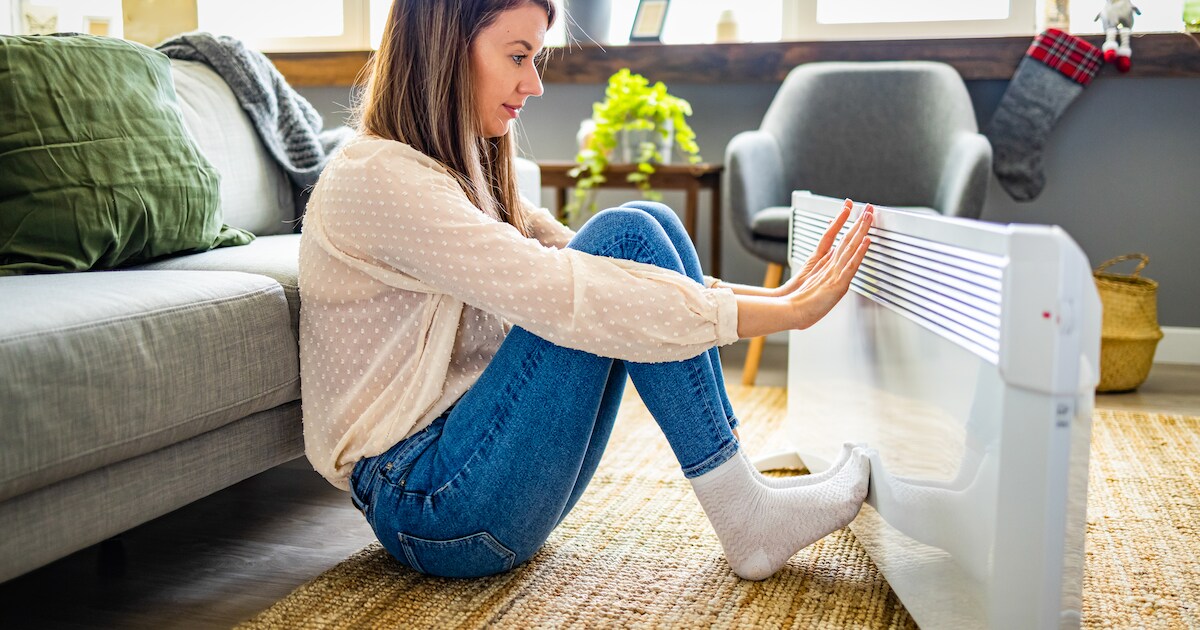 Rowenta Mini Excel Eco SO9265 Ventilatorkachel met regelbaar vermogen, 1000 W - 1800 W, thermostaat, eco-functie, Silence-functie, 49 dBA