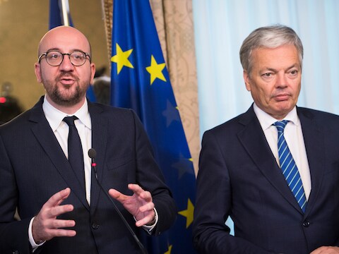 Premier Charles LMichel en buitenlandminister Didier Reynders zijn bezorgd om de consequenties op nationaal en Europees vlak van Trumps verkiezing.