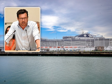 Cruisetoerisme in Zeebrugge stagneert, inzet: Vlaams parlementslid Jasper Pillen.