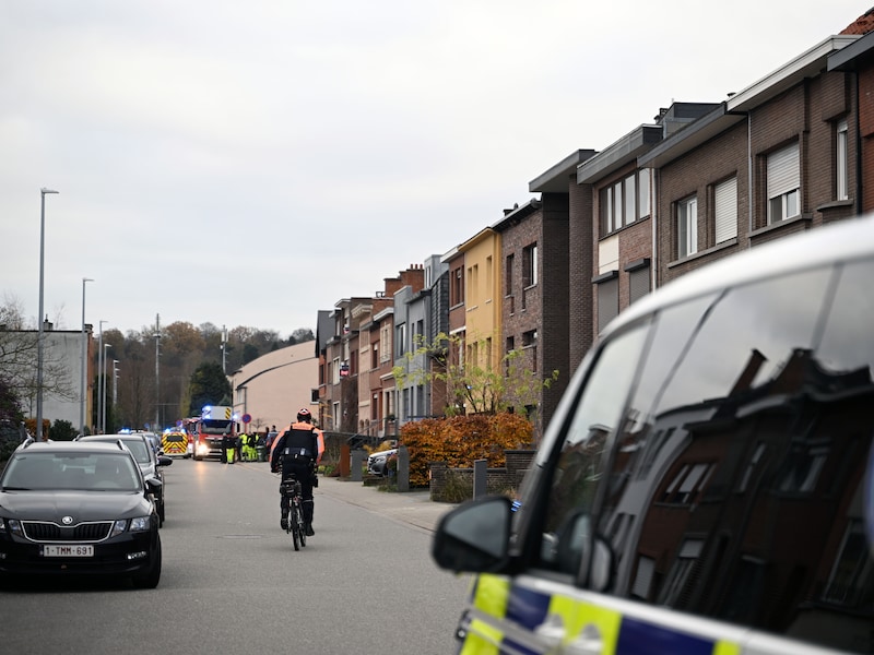 De inbrekers sloegen op verschillende plaatsen in de Willem Coosemansstraat in Kessel-Lo toe. 