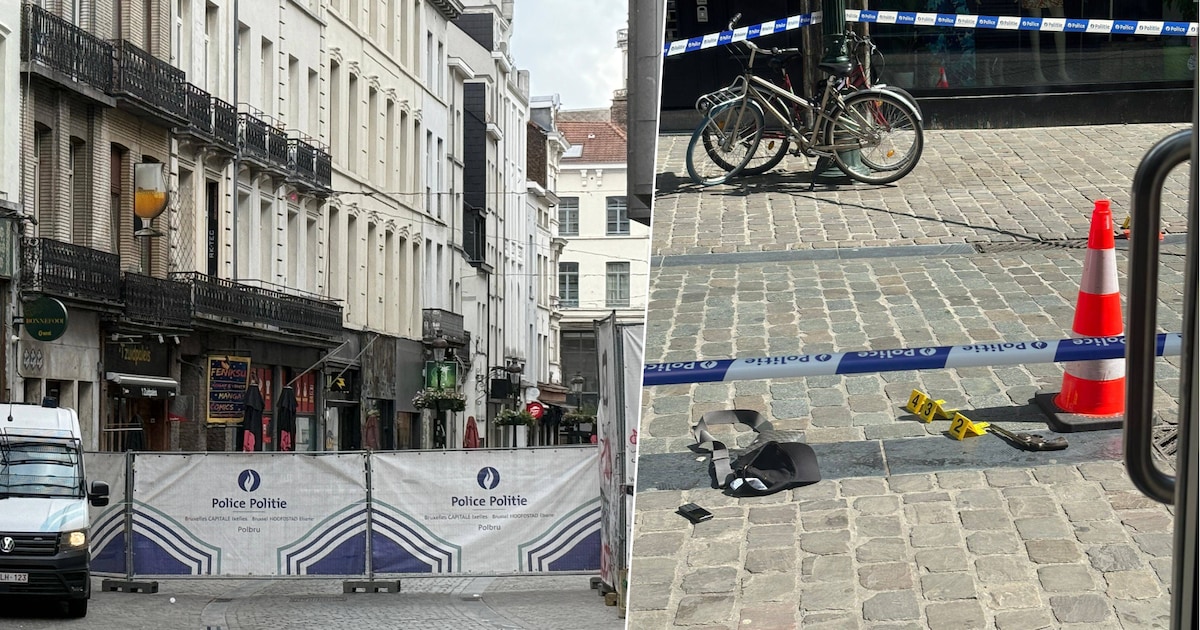 Gewapende man neergeschoten door politie nadat hij vuur opende op agenten in centrum Brussel
