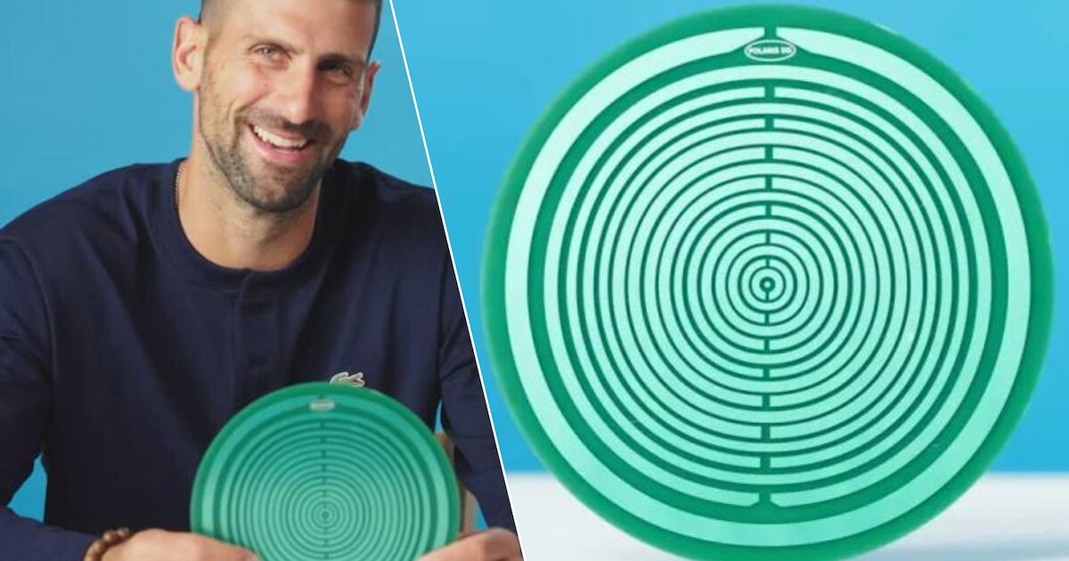 De groene schijf die Novak Djokovic straks aan z’n 25ste grandslamtitel moet helpen