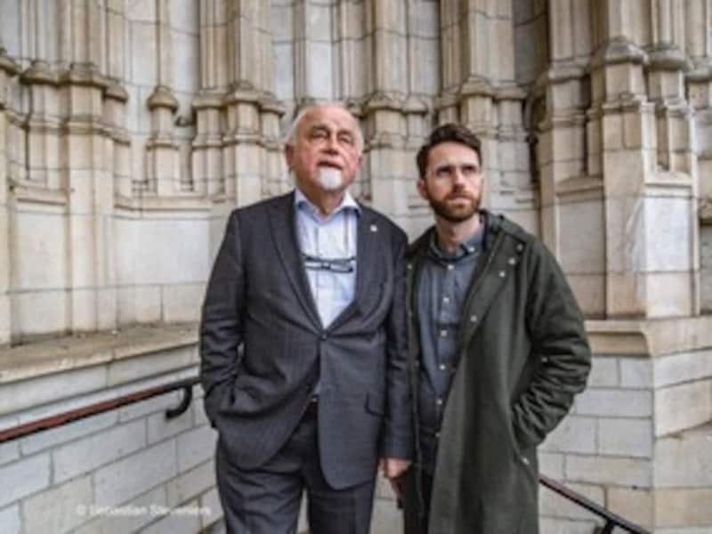 Vader en zoon Peumans.