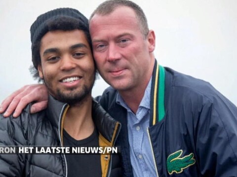 Jejoen en vader Dimitri Bontinck.