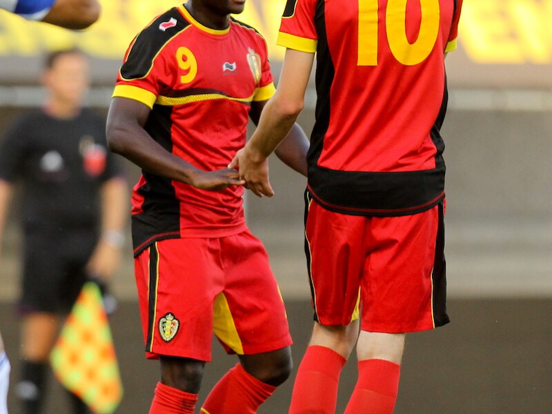 Igor Vetokele bracht de Belgische beloften langszij.