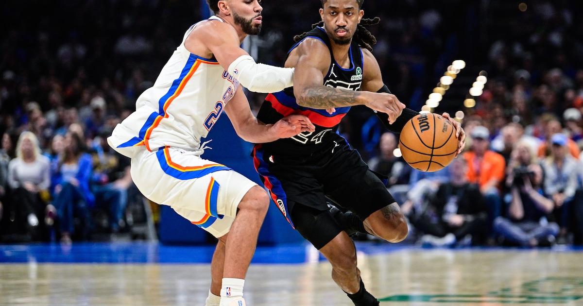 Ajay Mitchell wint met Oklahoma City topper tegen Detroit na prangende slotfase