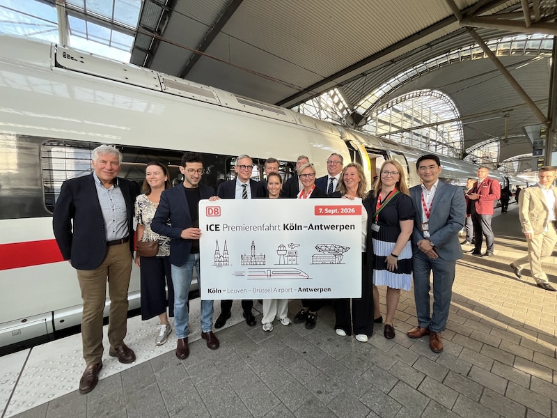 ICE-trein rijdt voortaan rechtstreeks tussen Leuven en Keulen
