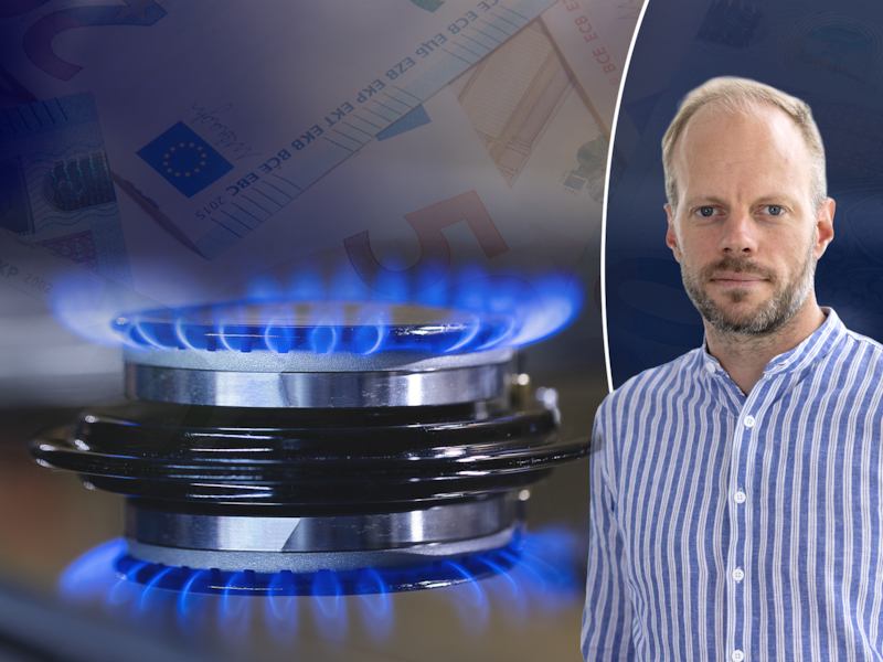 Matthias Detremmerie, energieaankoper bij leverancier Elindus, legt uit wat de gasprijs heeft doen stijgen.