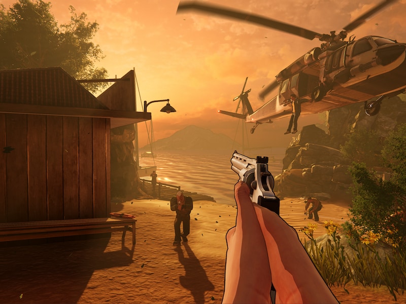 Er zit iets meer glans op de graphics van XIII, maar de game vertoont veel te veel schoonheidsfouten.