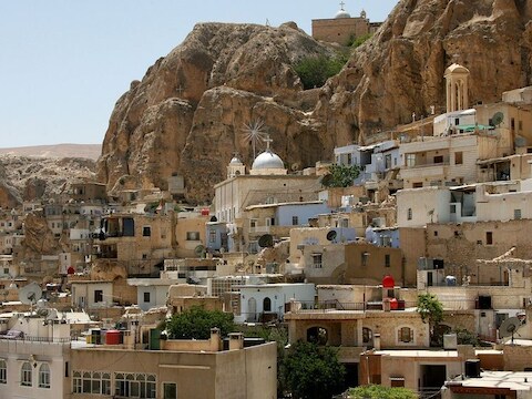 Het christelijke dorp Maaloula.