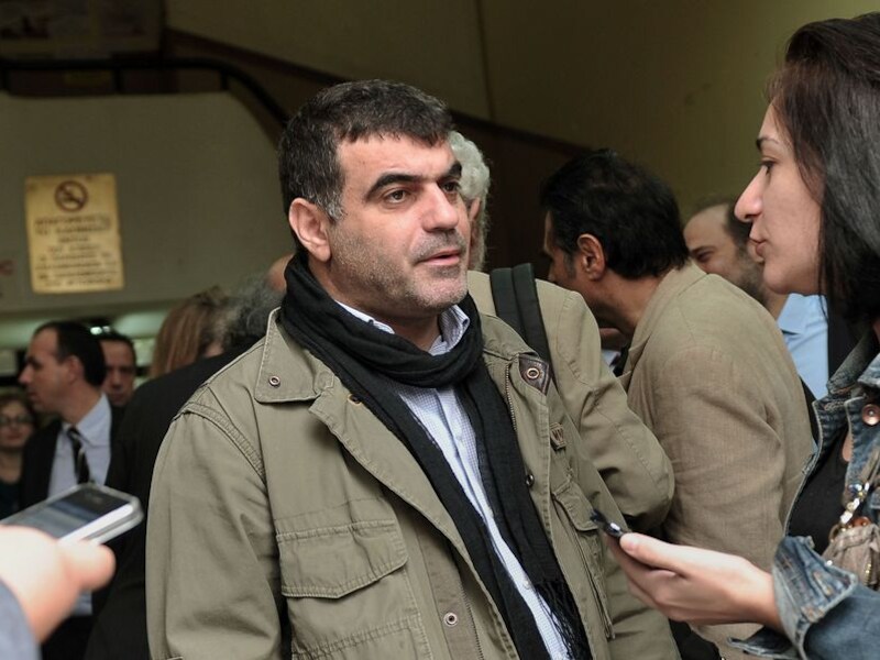De journalist Costas Vaxevanis.